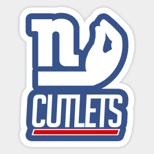 New york cutlets Sticker